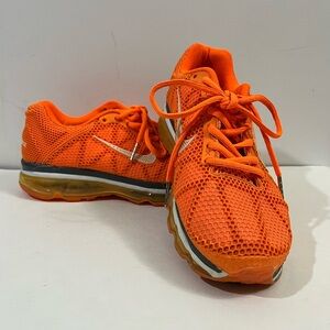 Nike Orange Athletic Shoes